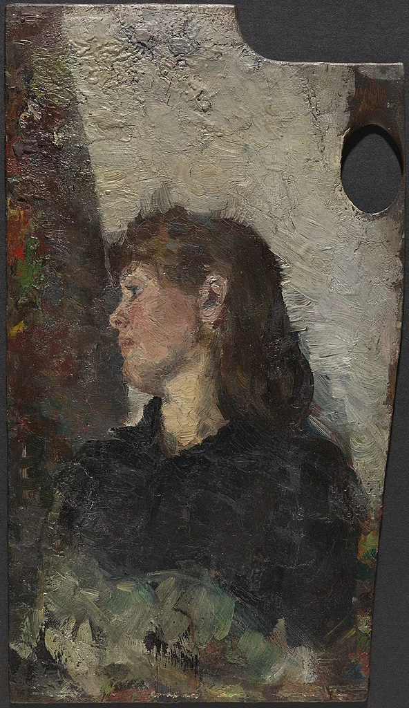 Ritratto della pittrice Oda Krohg - Nasjonalmuseet for kunst, arkitektur og design, Oslo